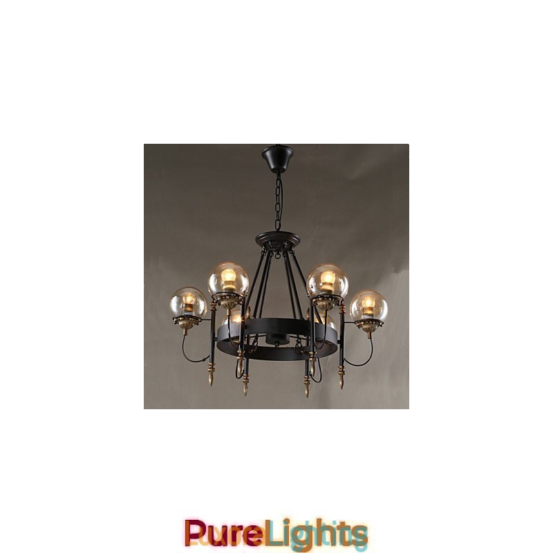 Designer Touch Decorative Art glass Ball Round Beanstalk Chandelier