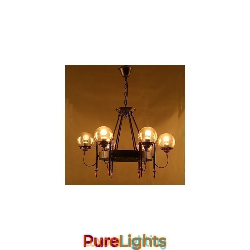 Designer Touch Decorative Art glass Ball Round Beanstalk Chandelier