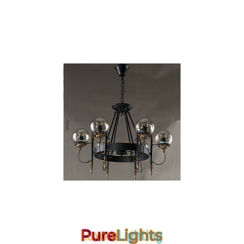 Designer Touch Decorative Art glass Ball Round Beanstalk Chandelier