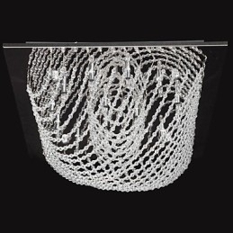 Designer Touch Decorative Traditional Classic Crystal Chrome Metal Chandelier