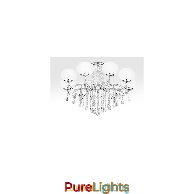 Designer Touch Decorative Chandelier Crystal Luxury Modern Living 9 Lights