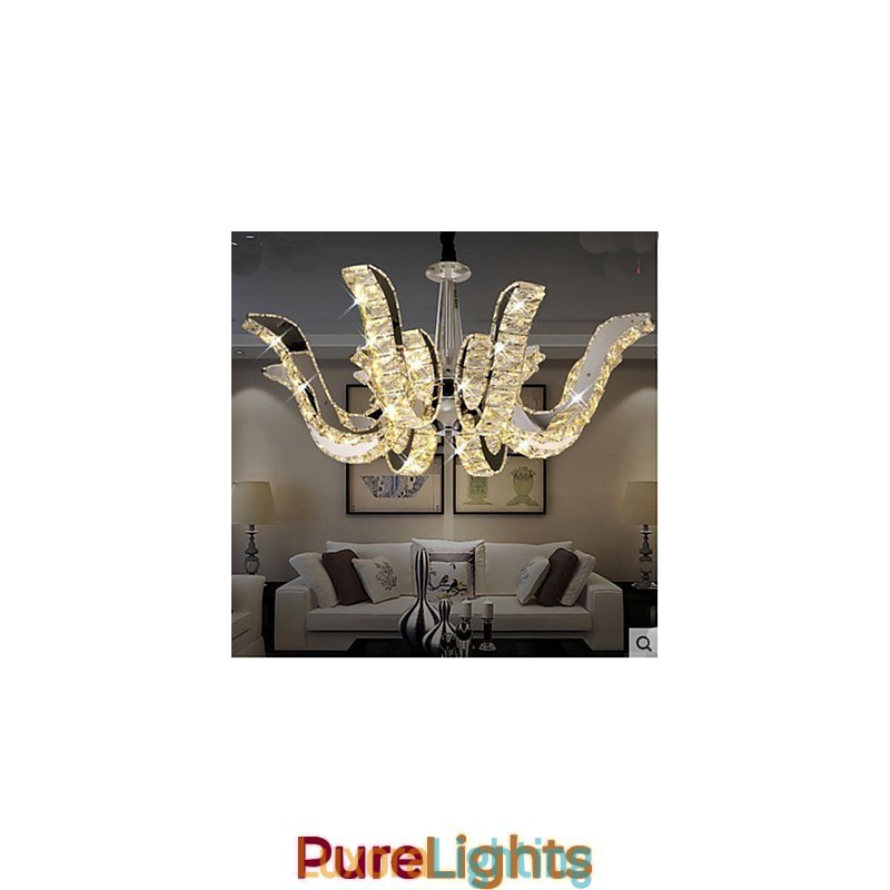 Designer Touch Decorative Crystal Lamp Modern Luxury Candle Crystal Pendant Lamp