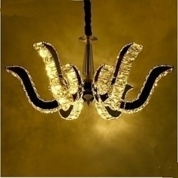 Designer Touch Decorative Crystal Lamp Modern Luxury Candle Crystal Pendant Lamp