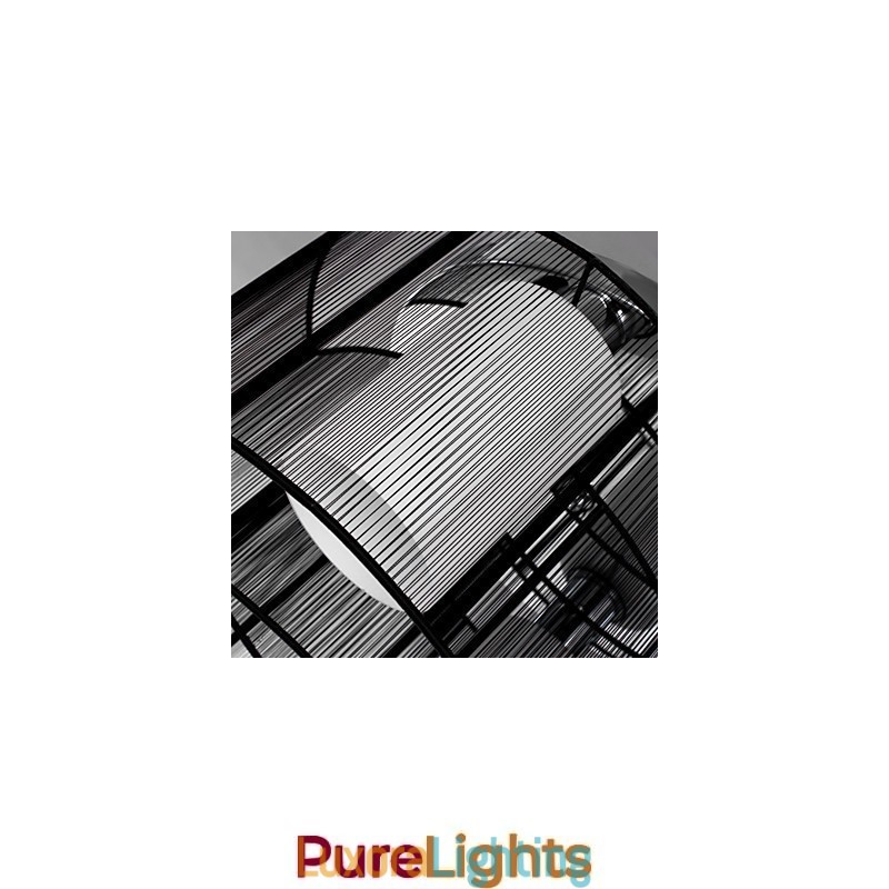 Designer Touch Decorative Ceiling Light Modern Design 2 Lights Black