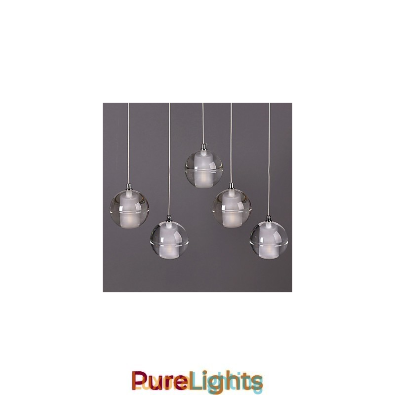 Designer Touch Decorative All Over The Sky Star Bocci Droplight Aurora Borealis Modern Glass Crystal Lamp