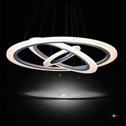 Designer Touch Decorative 75 Watt Modern Contemporary Painting Acrylic Pendant Light