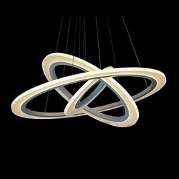 Designer Touch Decorative 75 Watt Modern Contemporary Painting Acrylic Pendant Light