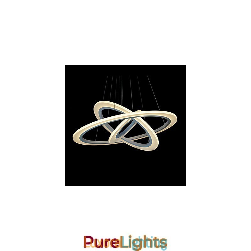 Designer Touch Decorative 75 Watt Modern Contemporary Painting Acrylic Pendant Light