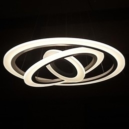 Designer Touch Decorative 75 Watt Modern Contemporary Painting Acrylic Pendant Light