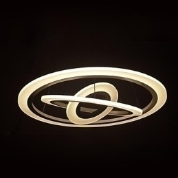 Designer Touch Decorative 75 Watt Modern Contemporary Painting Acrylic Pendant Light