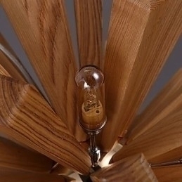 Designer Touch Decorative Pendant Lights Country Wood Bamboo