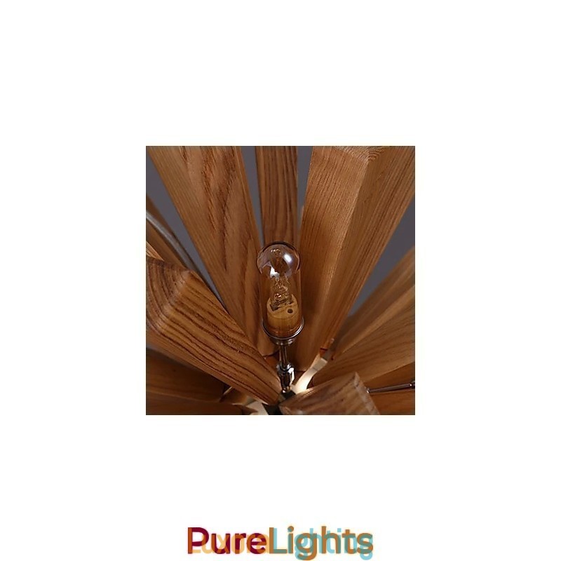 Designer Touch Decorative Pendant Lights Country Wood Bamboo