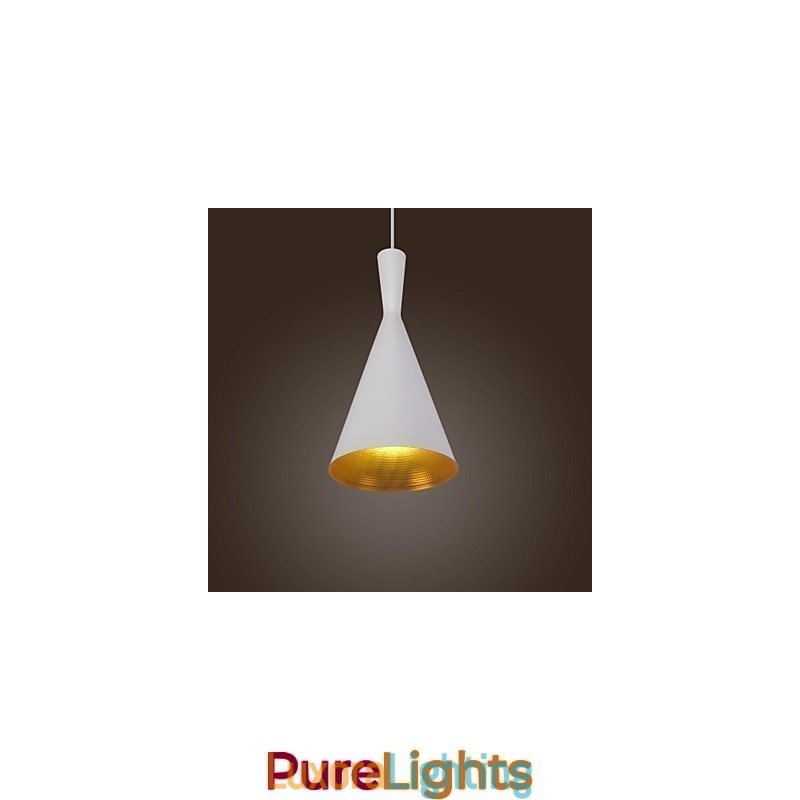 Designer Touch Decorative Modern Contemporary Retro Country Painting Metal Pendant Light