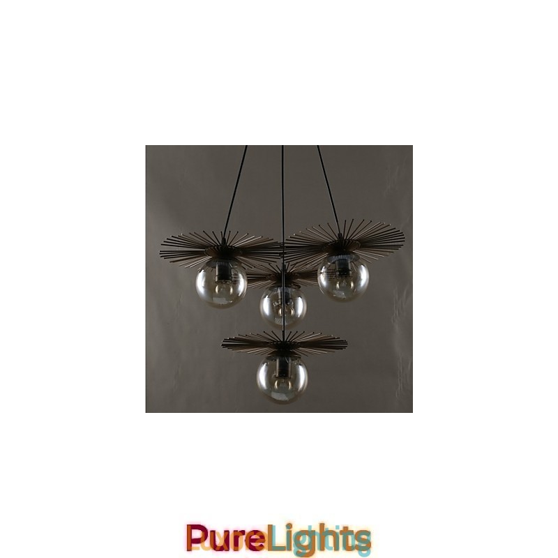 Designer Touch Decorative Art glass Ball Round Beanstalk Chandelier