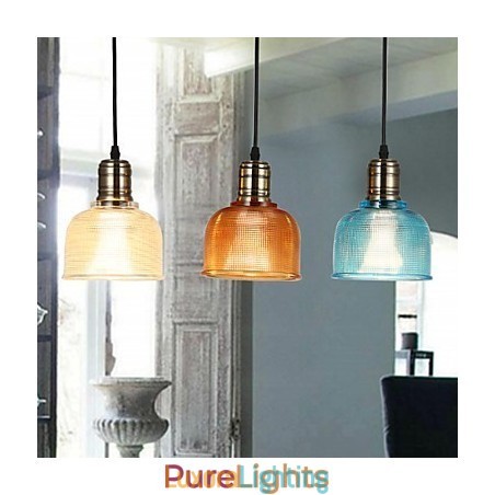 Designer Touch Decorative Nordic Small Droplight Of Stained Glass Chandelier Restoring Ancient Ways