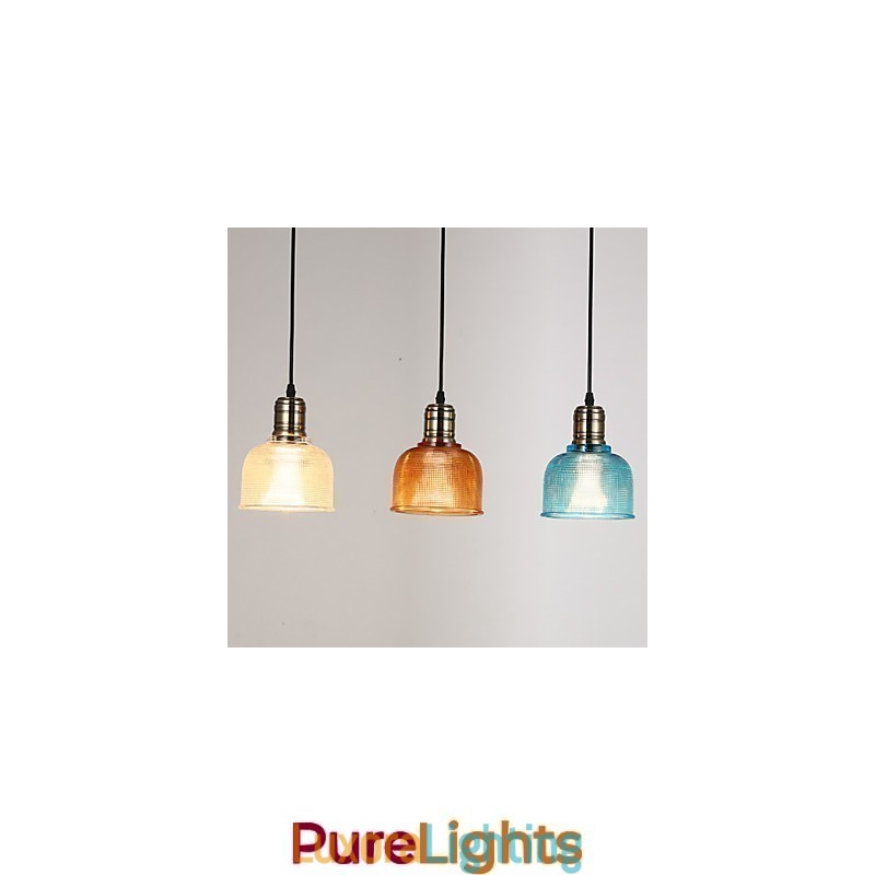 Designer Touch Decorative Nordic Small Droplight Of Stained Glass Chandelier Restoring Ancient Ways