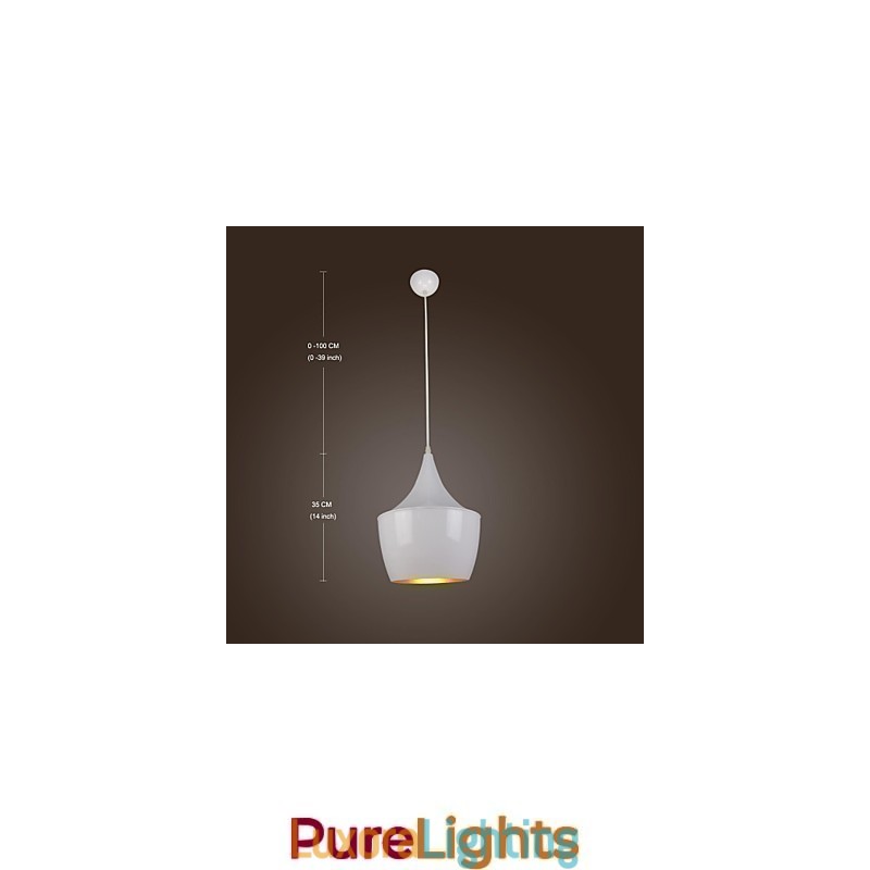 Designer Touch Decorative Modern Contemporary Retro Country Painting Metal Pendant Light