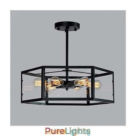 Designer Touch Decorative Pendant Lights Mini Style Retro Garage Metal