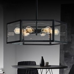 Designer Touch Decorative Pendant Lights Mini Style Retro Garage Metal