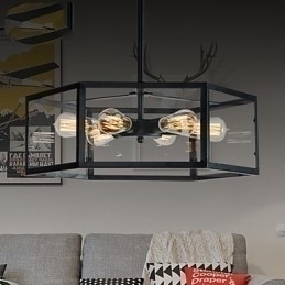 Designer Touch Decorative Pendant Lights Mini Style Retro Garage Metal