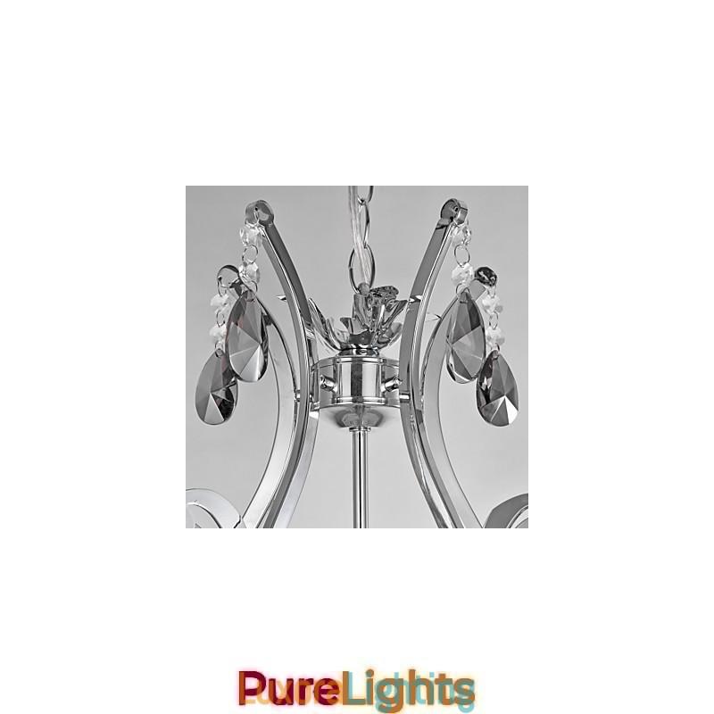 Designer Touch Decorative Traditional Classic Chrome Chandelier