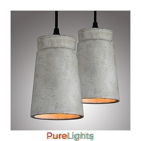 Designer Touch Decorative The Nordic Minimalist Retro Pendant Light Cement Vintage Lamp Lighting Fixture