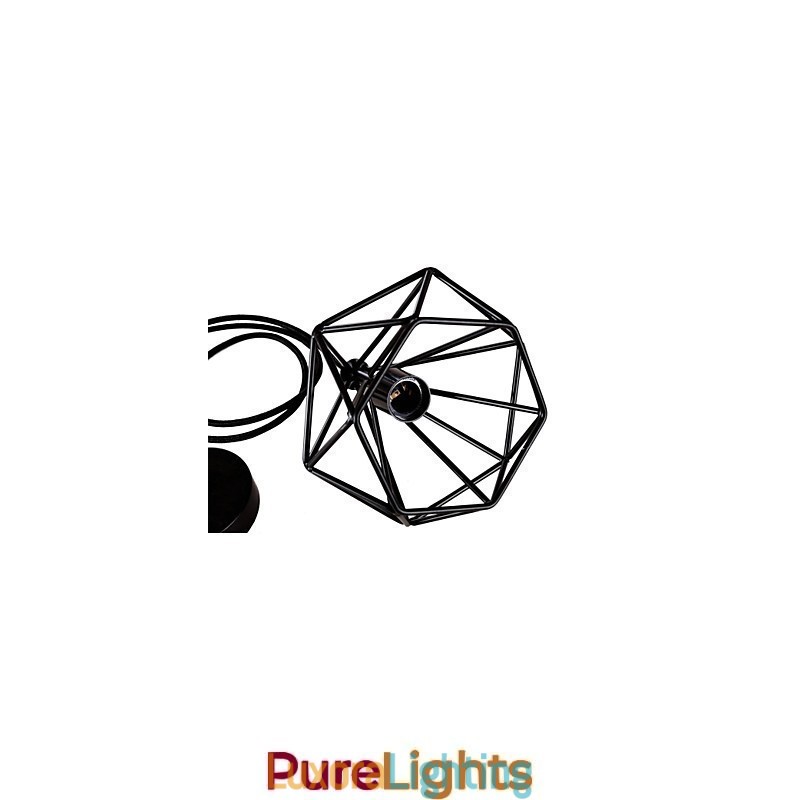 Designer Touch Decorative Retro Mini Style Painting Metal Pendant Light Garage