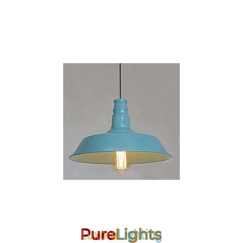 Designer Touch Decorative Vintage Painting Metal Pendant Light Garage