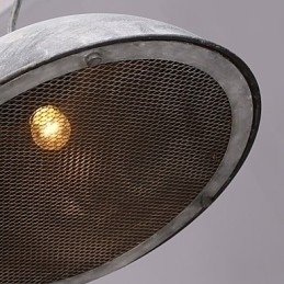 Designer Touch Decorative Lamp Shade Black Wrought Iron Chandelier Industrial Warehouse Cafe Lid Shade Chandelier