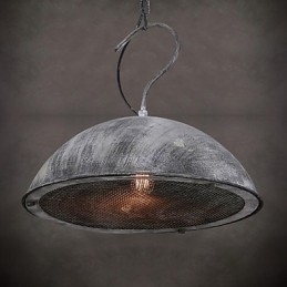Designer Touch Decorative Lamp Shade Black Wrought Iron Chandelier Industrial Warehouse Cafe Lid Shade Chandelier
