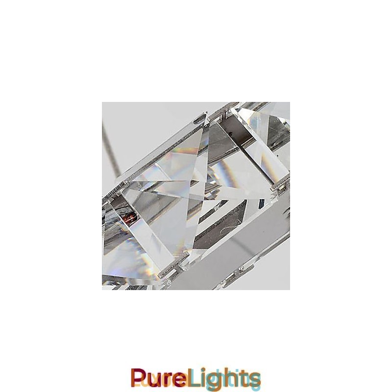 Designer Touch Decorative Modern Contemporary Crystal Electroplated Metal Chandelier