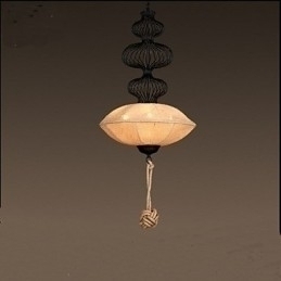 Designer Touch Decorative Nordic Retro Industrial Hemp Creative Birdcage Lamps