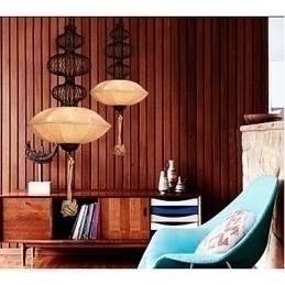 Designer Touch Decorative Nordic Retro Industrial Hemp Creative Birdcage Lamps