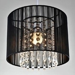 Designer Touch Decorative Modern Contemporary Crystal Chrome Metal Pendant Light