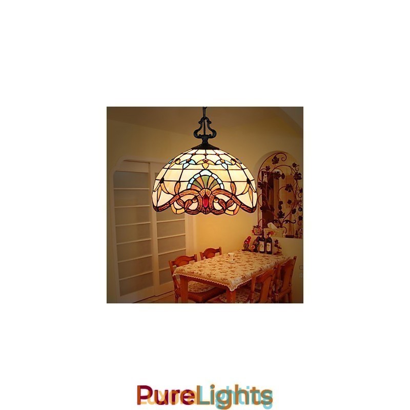 Designer Touch Decorative European Pastoral Lamp Creative Art Glass Small Droplight