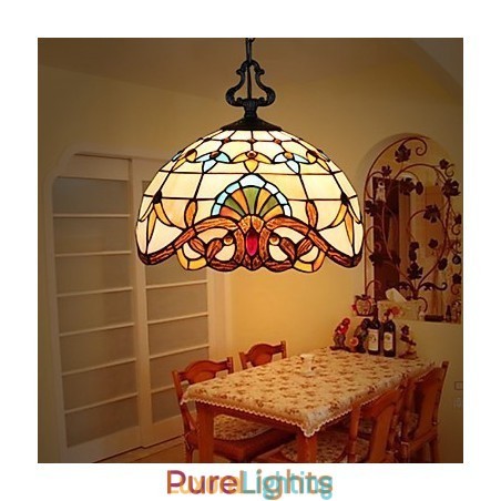 Designer Touch Decorative European Pastoral Lamp Creative Art Glass Small Droplight