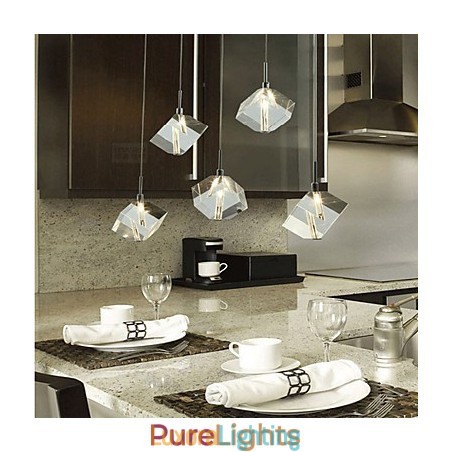 Designer Touch Decorative Fashion Crystal Lamp Five Head Crystal Pendant