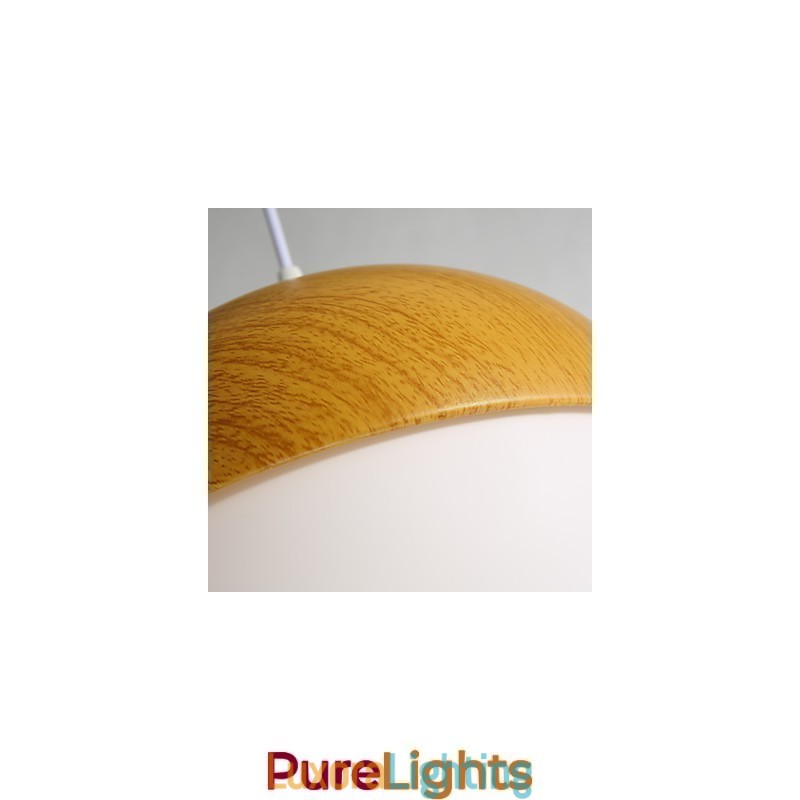 Designer Touch Decorative Nordic Contracted Mushroom Creative Nuts Single Head Glass Chandelier Lamp Light