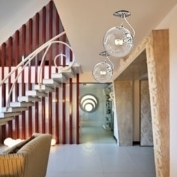 Designer Touch Decorative Modern Contemporary Globe Mini Style Anodized Pendant Light