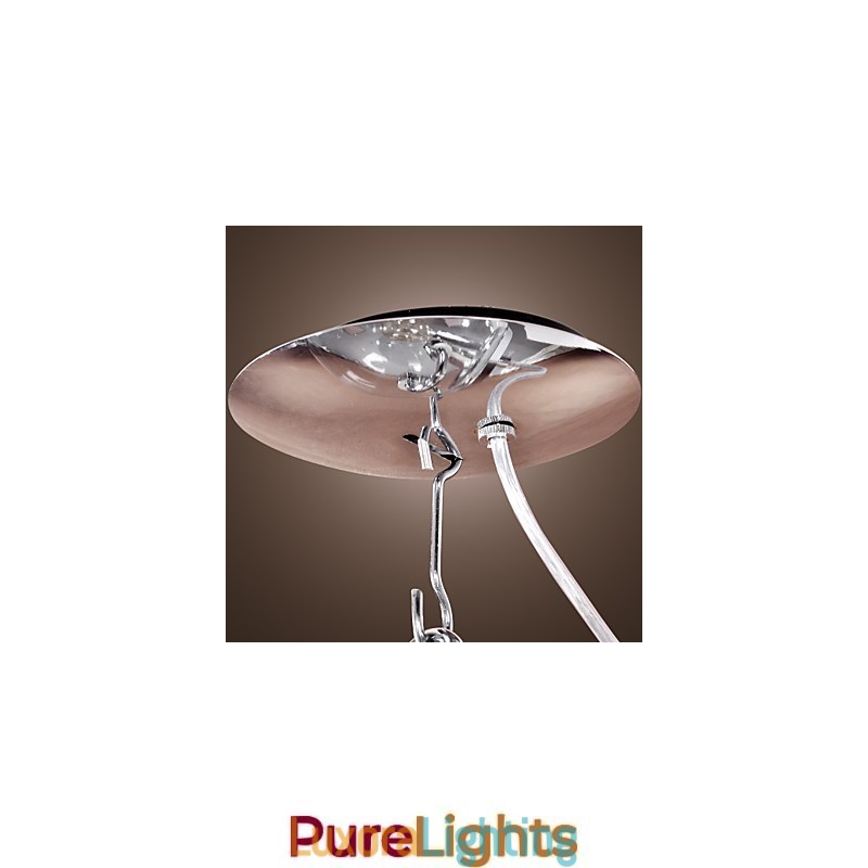 Designer Touch Decorative Modern Contemporary Globe Mini Style Anodized Pendant Light