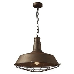 Designer Touch Decorative Retro Pendant Lamp 1 Light Old Metal Materila Shade Shop