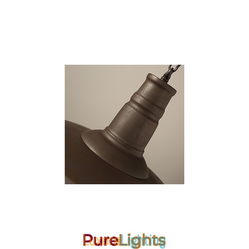 Designer Touch Decorative Retro Pendant Lamp 1 Light Old Metal Materila Shade Shop