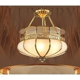 Designer Touch Decorative The Classical Copper Semi Ceiling lamp Copper Porch