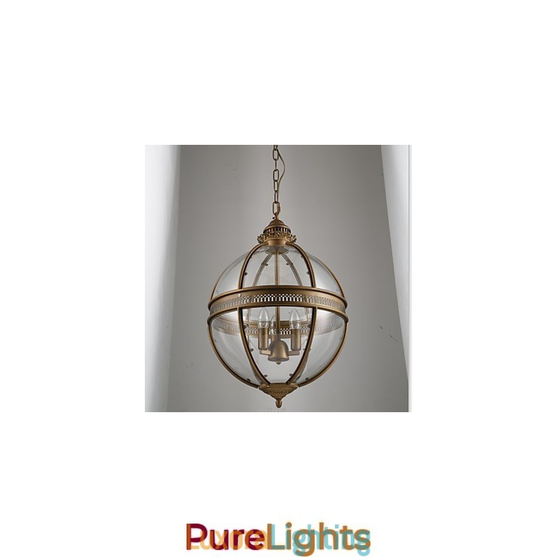 Designer Touch Decorative Iron Bronze Chandelier Lamp Glass