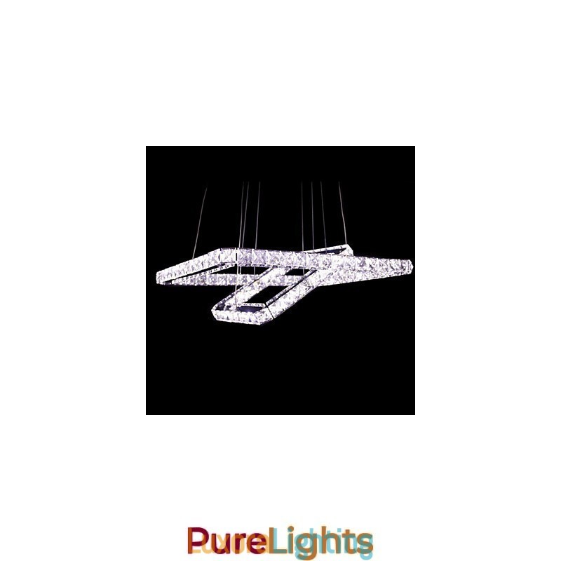 Designer Touch Decorative Modern Contemporary Crystal Metal Pendant Light