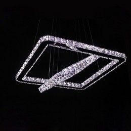 Designer Touch Decorative Modern Contemporary Crystal Metal Pendant Light