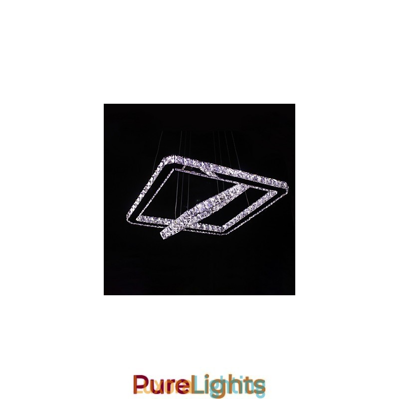 Designer Touch Decorative Modern Contemporary Crystal Metal Pendant Light