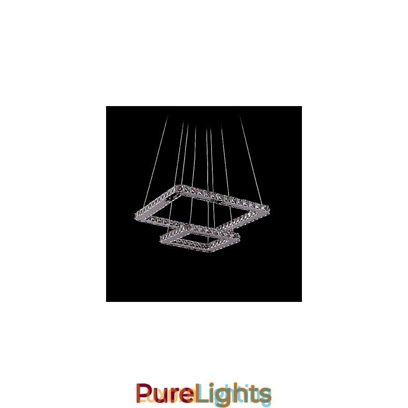 Designer Touch Decorative Modern Contemporary Crystal Metal Pendant Light