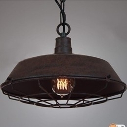 Designer Touch Decorative 1 Light Vintage Metal Pendant Light