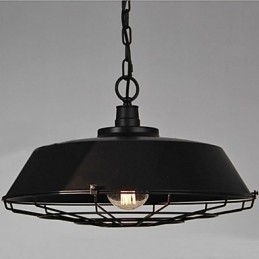 Designer Touch Decorative 1 Light Vintage Metal Pendant Light